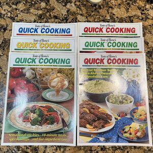 Lot Of Taste Of Homes Quick Cooking Back Issues Recipes Magazines 2003 set Of 6